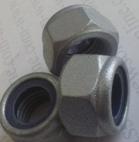 Nyloc Nuts Zinc Plated and Galvanised